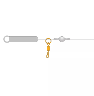 Вертлюг GC G.Carp Quick Change Heli Swivel №4 (10шт/уп)