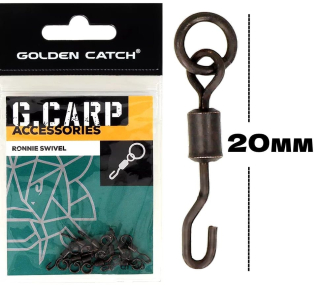 Вертлюг GC G.Carp Ronnie Swivel (10шт/уп)