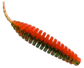 Силикон Fishup Tanta 2,5" 205 - Watermelon/Flo Orange (8шт/уп)