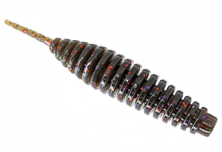 Силікон Fishup Tanta 1,0" - 050 Green Pumpkin Brown/Red & Purple (12шт/уп)