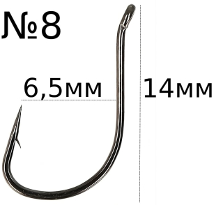 Гачки Golden Catch Feeder Basic 50922BN - №08 (10шт/уп)