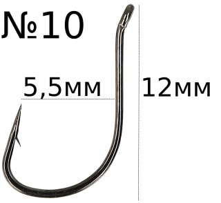 Крючки Golden Catch Feeder Basic 50922BN - №10 (10шт/уп)