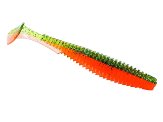 Силикон Fishup U-Shad 3,0" 205 - Watermelon/Flo Orange (9шт/уп)