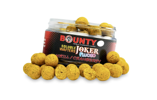 Бойлы Bounty Soluble Wafters Fluoro Joker - Krill/Cranberry (криль/клюква) 12мм