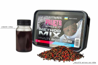 Пеллетс Carptronik Method Mix Multi Box - Fish Mix (рибний мікс) 400г