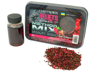 Пеллетс Carptronik Method Mix Multi Box - Squid/Cranberry (кальмар/журавлина) 400г