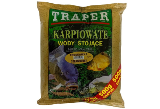 Прикормка Traper Karpiowate Series 2,5кг Still Water / Strawberry (клубника)
