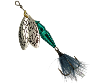 Блешня Mepps Bug Iron Blue №2 / 7,0г - silver / blue