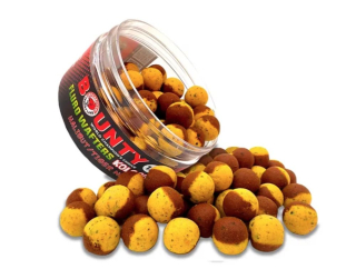 Бойлы Bounty Fluro-вафтерс Kolobok - Halibut / Tiger Nut (палтус / тигровый орех) 14мм 40шт