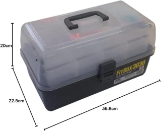 Ящик Meiho Fit Box 3030 / 368x225x200мм - grey