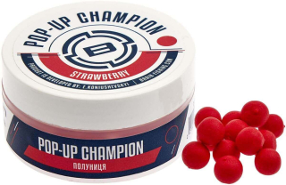 Бойли Brain Champion Pop-Up - Strawberry (полуниця) 10мм 34г