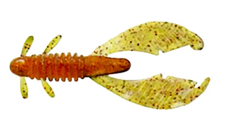 Силікон Reins Ax Craw Mini 2,0" - 566 Motoroil Red Flake (12шт/уп)