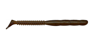 Силикон Reins Rockvibe Shad 4,0" - 002 Green Pumpkin (12шт/уп)