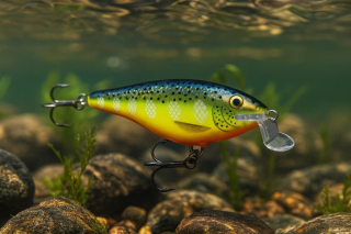 Воблер Rapala Shallow Shad Rap 70F 7,0г - HS (Hot Steel)