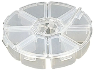 Коробка Meiho Pc-110 (Ø110x28мм) - clear