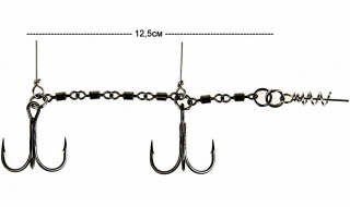 Оснастка стальная Lucky John Stinger Power Chain # XL