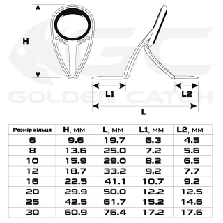 Кольцо Golden Catch BKWLSG - Black