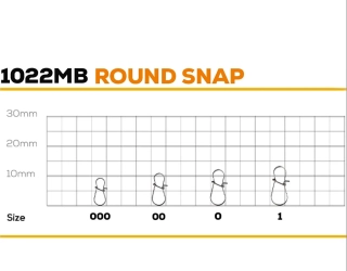 Застежка GC Round Snap 1022MB