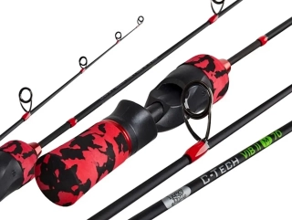 Удочка зимняя Lucky John C-Tech Vib II M 70cm до 20g