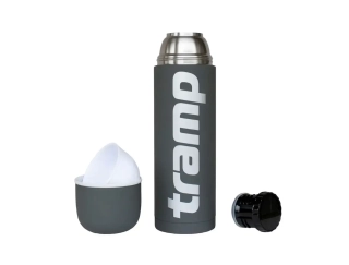 Термос Tramp Soft Touch 1.2 л сірий