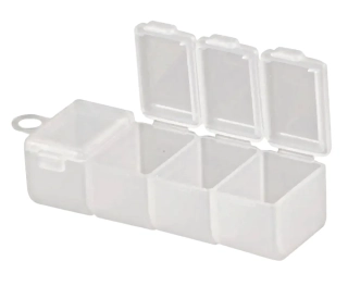 Коробка Meiho 4 Yonren Case 89x36x26mm - clear