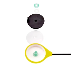 Вудка зимова Salmo Handy Ice Rod 24см жовта