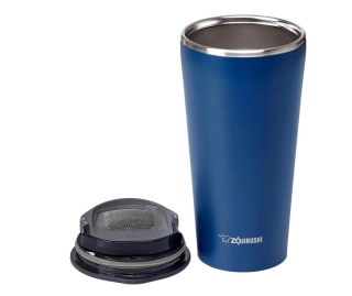 Термокружка Zojirushi SX-FSE45AD с ситечком 0.45 л Navy