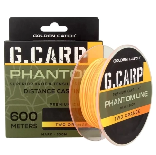 Леска GC G.Carp Phantom 600m Two Orange 0.32mm 13.8lb/6.3kg