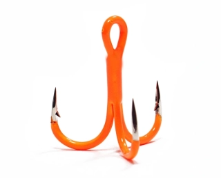 Тройник Gurza Round treble hook ST -36 UV Orange - №05 (поштучно)
