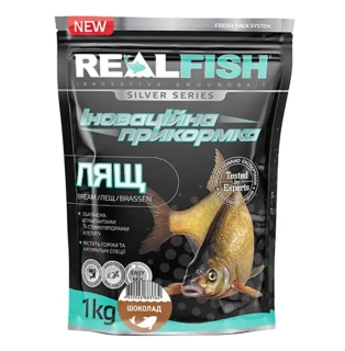 Прикормка Real Fish Silver Series Лящ (шоколад) 1.0kg