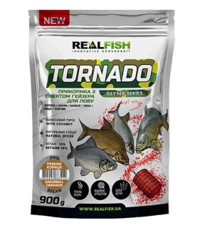 Прикормка Real Fish Tornado Лящ (пряник-кориця) 0.9kg