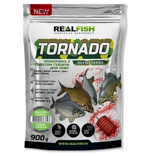 Прикормка Real Fish Tornado Універсал (фенхель-ваніль) 0.9kg