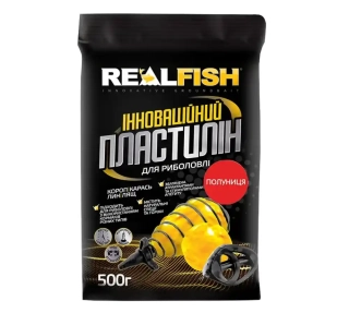 Пластилин Real Fish Клубника 0.5kg