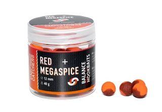Бойлы Carp Catchers Balance Hookbaits RED & Megaspice 12mm