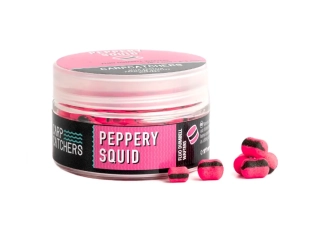 Вафтерсы Carp Catchers Fluo Dumbell Wafters Peppery Squid 10x7 и 8x5mm
