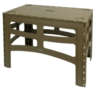 Стол складной пластиковый Tribe Camp Table High olive