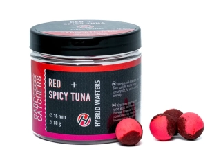 Бойли Carp Catchers Hybrid Wafters RED & Spicy Tuna 16mm