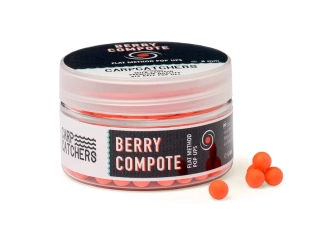 Бойлы Carp Catchers Flat Method Pop Ups "Berry Compote" 6mm