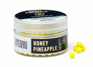 Бойлы Carp Catchers Flat Method Pop Ups "Honey Pineapple" 6mm