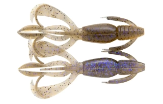Силикон Keitech Crazy Flapper 2,8" - 462T Electric Smoke Craw (8шт/уп)