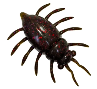 Силикон Fishup Maybug 1.0" #050 - Green Pumpkin Brown/Red & Purple (5шт/уп)