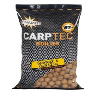 Бойли Dynamite Baits CarpTec Scopex & Vanilla 1.8kg 15mm