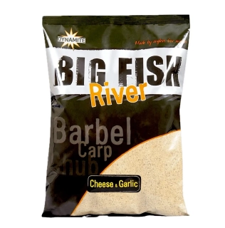 Прикормка Dynamite Baits Big Fish River 1,8кг - Cheese & Garlic