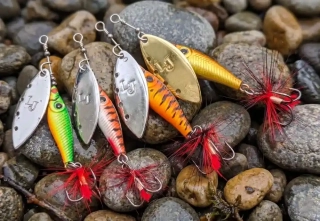 Блешня Lucky John Trian Blade Long 9г