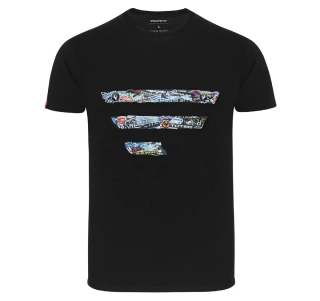 Футболка Favorite Sticker Bomb, black разм. XL