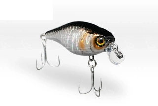 Воблер Jackall Chubby Micro 30F SR 30mm 2.0g #HL Silver & Black