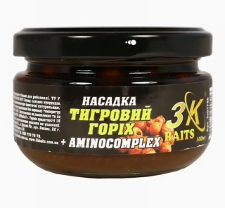 Тигровий горіх насадковий 3KBaits Premium (Aminocomplex) 100ml