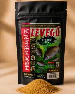 Тісто Levego Premium Herabuna пиляче 75g Карась (часник)