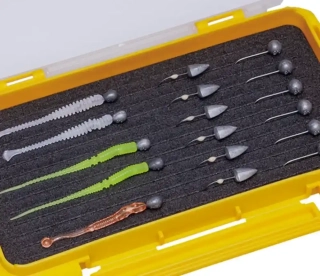Коробка Meiho Slit Form Case J / 175x105x22mm yellow