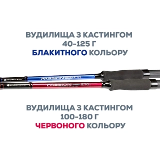 Спиннинг GC Passion Power 3.00m 40-125g Blue